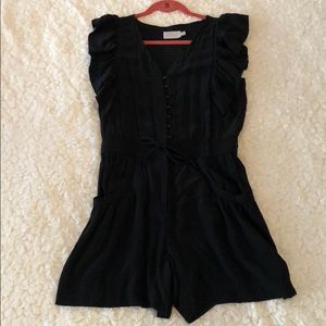 Jodi Arnold Silk Romper - M
